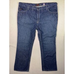 Ariat FR M4 Relaxed Boot Cut Denim Jeans Work Pants Men's 48x32 Flame Resistance